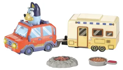 Image de VTech, les voitures Toet Toet : Ensemble de jeu "Camping de Bluey"