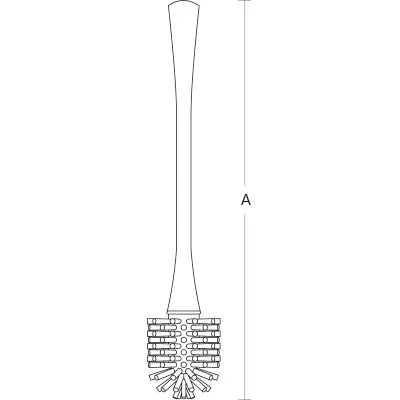 Obrázok produktu pre pba 01 WC kefa pre čl. 4CN.486.00CL z nylonu, 480 mm