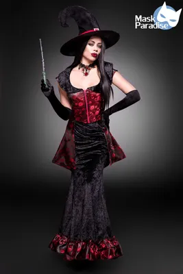 Produktbild von Dark Witch / Hexen Kostüm Größe S = 36
