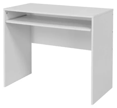Immagine prodotto di Scrivania 90x45x74 con Piano Estraibile in MDF Bianco