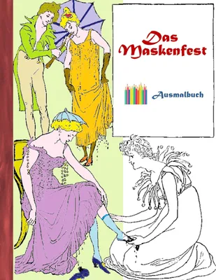 Produktbild von Das Maskenfest (Ausmalbuch)