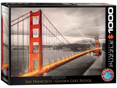 Obrázek produktu pro Eurographics San Francisco Golden Gate Bridge, 1000 kusů, Město