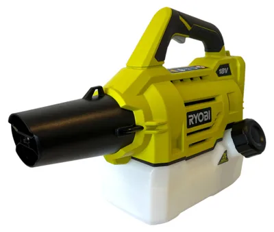 Obrázek produktu pro RYOBI RY18FGA-0 Akumulátorový mlhový postřikovač 18 V 4,5 m Solo ( 5133004912 ) - bez baterie, bez nabíječky
