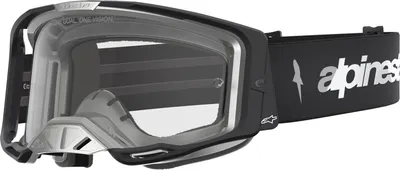 Immagine prodotto di Occhiali da motocross Alpinestars Vision 8 Amber, neri/argento, taglia unica