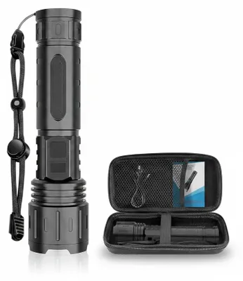 Image de InAndOutdoorMatch - Lampe de poche LED rechargeable - 20 000 lumens - Étanche