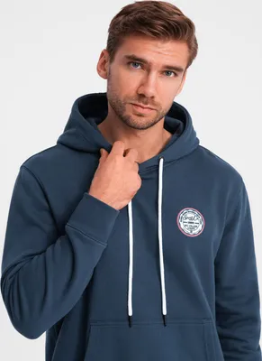 Productafbeelding van Ombre hoodie voor heren, donkerblauw, maat S