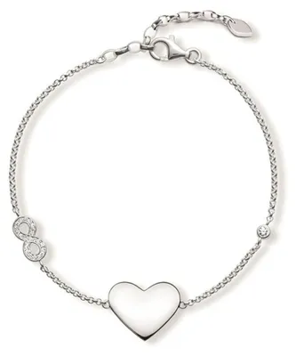 Produktbild von Thomas Sabo A1486-051-14-L19,5v Armband Herz mit Infinity Silber
