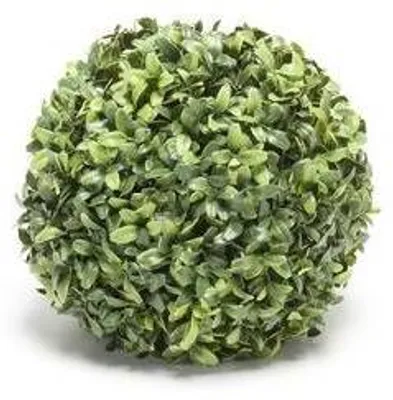 Produktbild von künstliche Buchsbaumkugel grün D. 21cm Emerald Deko Kunstblumen WA