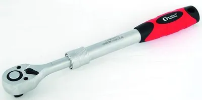 Produktbild von Condor Werkzeug Hebelumschaltknarre mit Teleskopauszug, 1/4 ", 150-200 mm 1208/1