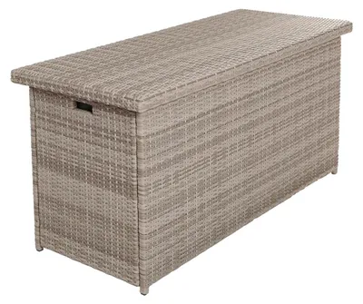 Produktbild von Aufbewahrungsbox Topeka Kissenbox Gartentruhe 152x68 cm Natur