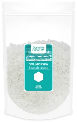 SÓL MORSKA GRUBO MIELONA 1 kg - CRYSTALLINE PLANET