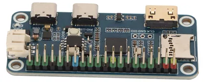 Zdjęcie produktu dla Płytka rozwojowa RP2040 dla RasPi z procesorem dwurdzeniowym PiZero, złączem DVI, PIO, USB, uchwytem na kartę pamięci – płytka do programowania