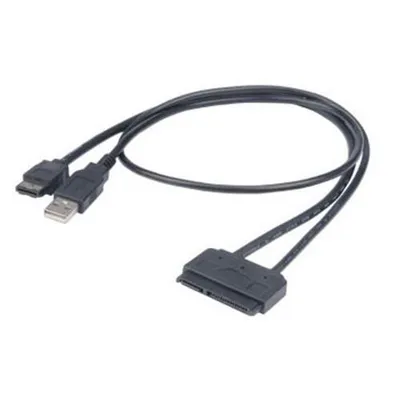 Zdjęcie produktu dla Adapter AKASA HDD Flexstor ESATA, 2,5" SATA HDD/SSD do E-SATA, 40 cm