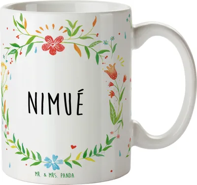 Produktbild von Mr. & Mrs. Panda Geschenktasse Nimué - Geschenk, Kaffeebecher, Becher, Kaffeetasse, Tasse, heißgetränkebecher, Pott