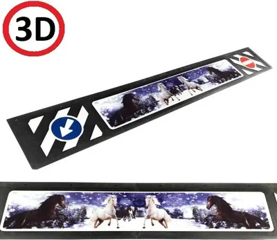 Immagine prodotto di Disegno 3D parafango semirimorchio con cavalli 35x240cm