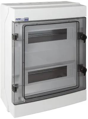 Obrázek produktu pro Rozvodnice pro vlhké prostory Pojistková skříň 1000V RH-24 24 modulů IP65 AP VDE 36.24 E-P