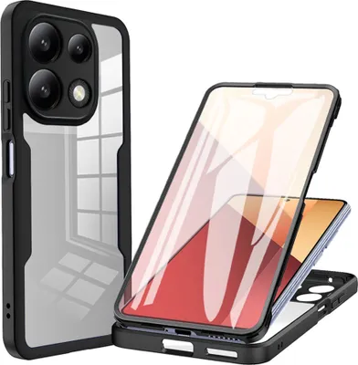 Produktbild von Techsuit ColorVerse 360 puzdro s ochrannou fóliou pre Xiaomi Redmi Note 13 4G - Black