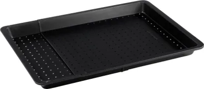 Image de Zenker Plaque à pâtisserie perforée (52-37 cm x 33 cm), plaque de four, extensible & réglable, plaque perforée, universelle pour baguettes, gâteaux, pizzas & biscuits