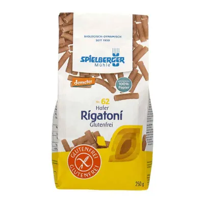 Produktbild von Spielberger Mühle Hafer Rigatoni demeter 250g