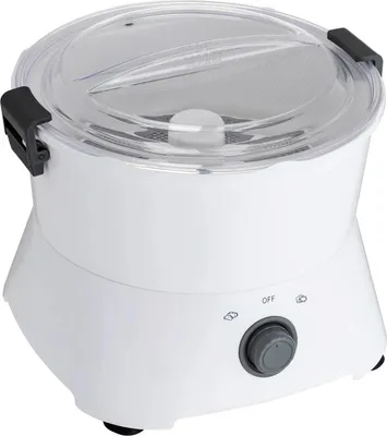 Obrázok produktu pre Elektrický škrabka na zemiaky - P09 - Veľká kapacita - Nerezové čepele - 85 W - 220–240 V - Medený motor - Škrabka za 2–4 minúty - Slonová kosť