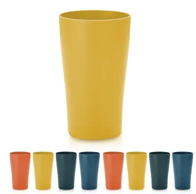 Obrázok produktu pre Sada 8 opakovateľne použiteľných plastových pohárov, ktoré neobsahujú BPA