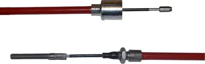 Produktbild von 1 x ALKO - Bremsseil Longlife - HL: 1020mm - GL: 1230mm mit Gewinde, Pressnippel + Glocke