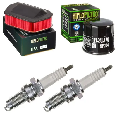 Immagine prodotto di Kit di manutenzione per Yamaha XVS 950 A Midnight Star 2009-2015: filtri e candele di accensione di pamoto - Nuovo