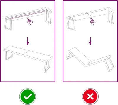 Obrázok produktu pre vidaXL Nástenná polica svetlohnedá 160x30x(2-4) cm dubový masív