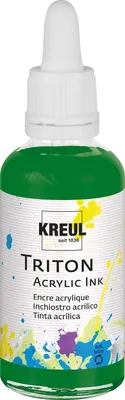 Produktbild von KREUL Triton Acrylic Ink Laubgrün 50 ml
