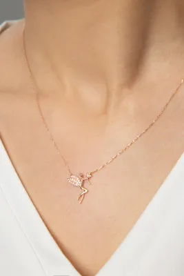 Immagine prodotto di Jumeon, luna piena ELKSLVR2129ELS, colorato, misura 43 cm da donna, 100% argento 925