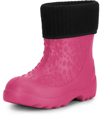 Produktbild von Ladeheid Kinder Mädchen Jungen leichte Eva Gummistiefel Regenstiefel LADW007 (Rosa 6108, 32/33 EU)