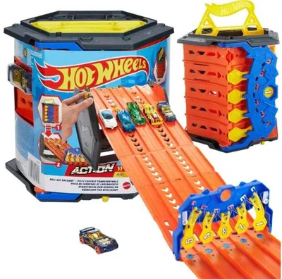 Produktbild von Mattel HGK41 - Hot Wheels - Action - Rennstrecke zum Ausrollen