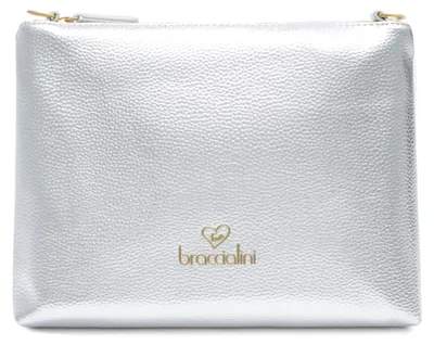 Produktbild von Braccialini Jinny Eine Umhängetasche aus Kunstleder in Beige mit Reißverschluss