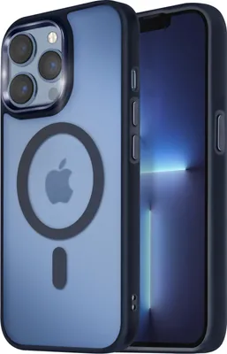Zdjęcie produktu dla Avizar, etui MagSafe do Apple iPhone 13 Pro w kolorze Frost, granatowe