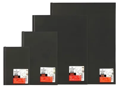 Produktbild von CANSON Skizzenbuch ARTBOOK ONE, DIN A4, schwarz (5290061)