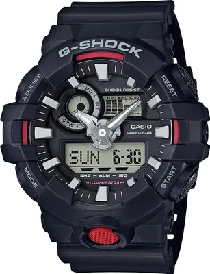 Produktbild von Herrenuhr G-SHOCK, schwarz, Casio-GA-700-1AER