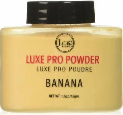 Obrázek produktu pro Tužicí pudr na make-up J.Cat LUXE PRO POWDER BANANA 42 g