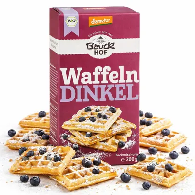 Image de Dessert-Mix - Gaufrettes rapides à l'épeautre 200g