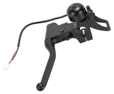 Image de Levier de frein gauche, compatible avec les trottinettes électriques MI5, poignée de rechange avec sonnette, longueur de câble : 25 cm