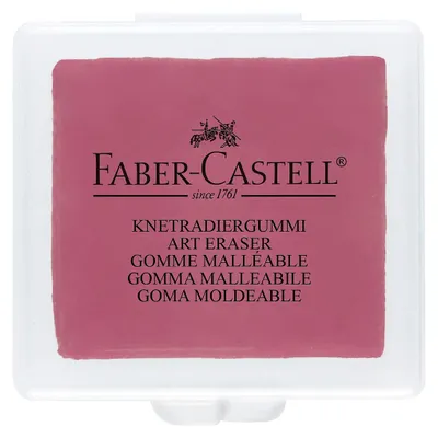 Produktbild von Faber-Castell 127321 - Knetradiergummi Art Eraser in Kunststoffbox, sortiert