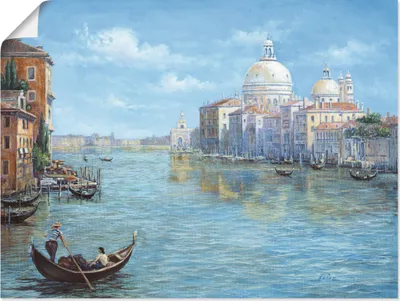 Produktbild von ARTland Poster Venedig II Größe: 40x30 cm