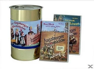 Immagine prodotto di Die Augsburger Blechbüchse, 2 DVDs in e. Weißblechdose