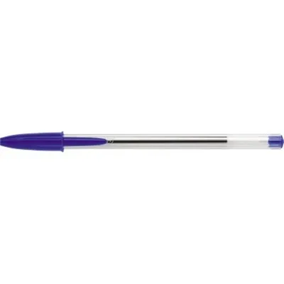 Produktbild von BIC 942910 Pióro kulkowe Cristal® Medium kolor transparentny niebieski 90 + 10 GRATIS