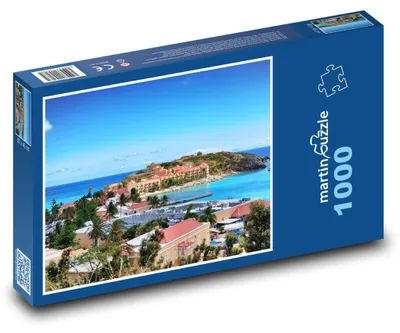Zdjęcie produktu dla martinpuzzle - Puzzle 1000 - Ostrov - morze, plaże