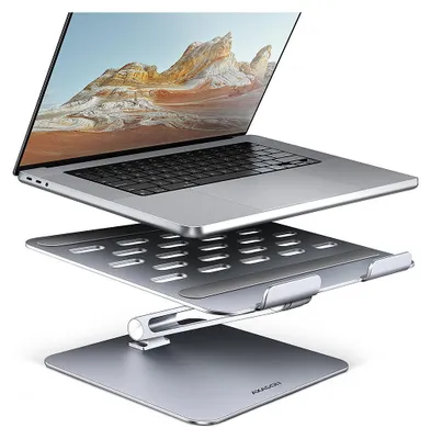 Obrázek produktu pro Axagon STND-LQ, Stojan na laptop a tablet, Šedá, Hliník, 25,4 cm (10"), 43,9 cm (17.3"), 5 kg