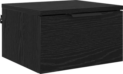 Immagine prodotto di Armadio da Notte Rovere Nero 34 x 30 x 20 cm Legno multistrato