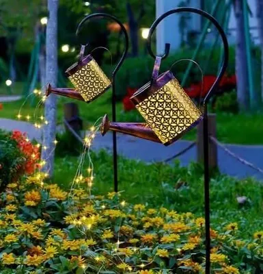 Zdjęcie produktu dla LAMPA SOLARNA LED KONEWKA LAMPA OGRODOWA Dekoracyjna