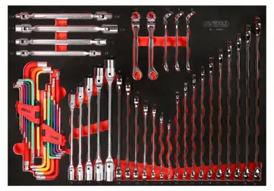 Zdjęcie produktu dla KS TOOLS Zestaw narzędzi 811.0049 388mm 561mm 4890g