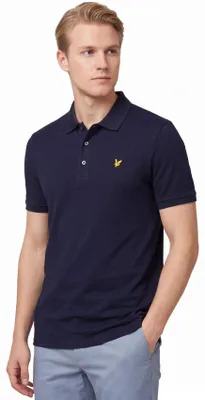 Produktbild von Lyle & Scott Slub-Poloshirt dunkelblau