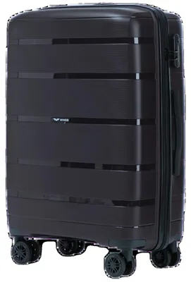 Obrázok produktu pre Sada kufrov, odolný materiál, viacero veľkostí, 24 palcov (600 mm), čierno-b